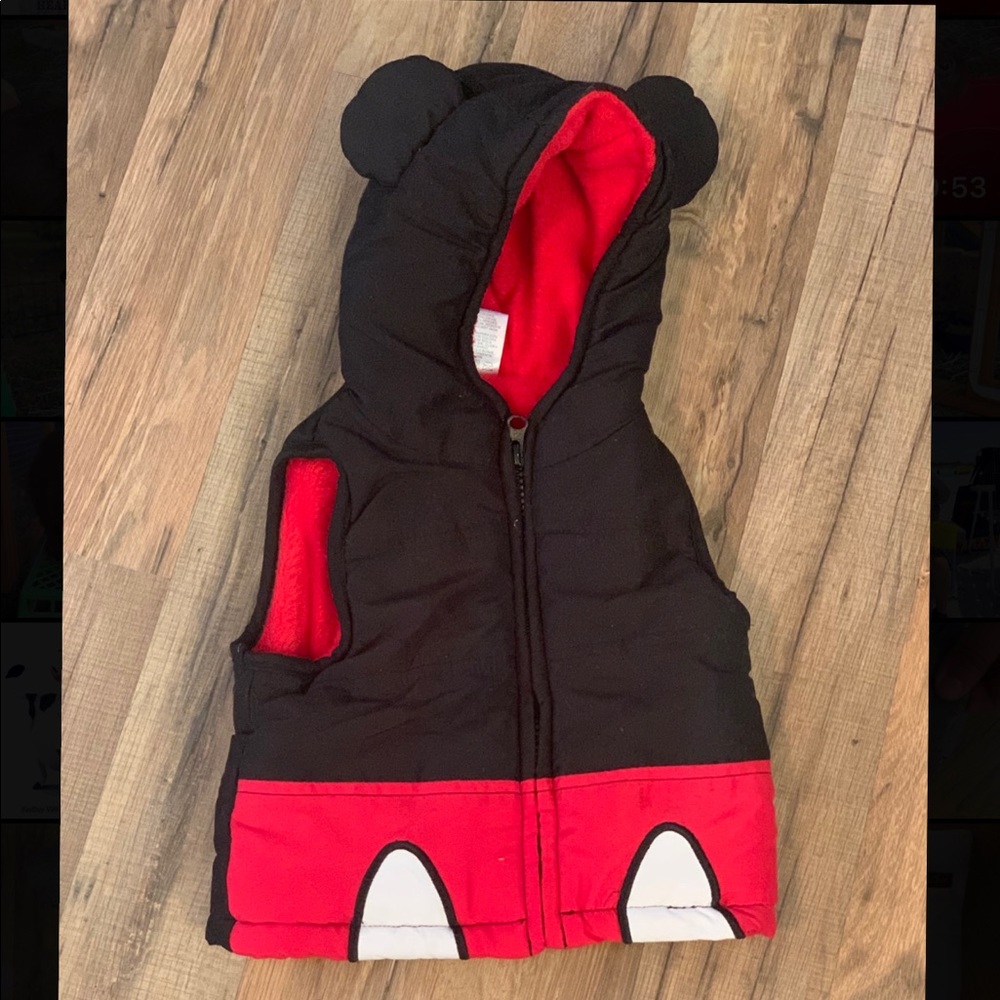 12m Mickey Mouse Vest
